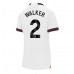 Günstige Manchester City Kyle Walker #2 Auswärts Fussballtrikot Damen 2023-24 Kurzarm